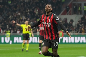 Rafael Leão. (AP Photo/Antonio Calanni)