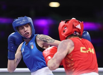 El combate entre la italiana