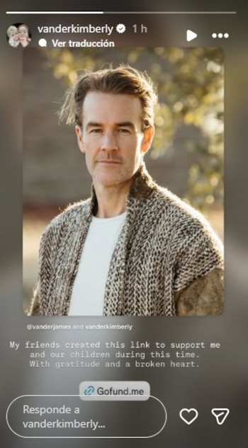 Kimberly Van Der Beek compartió