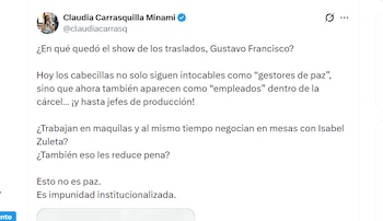 Claudia Carrasquilla en X