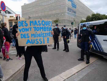 Protesta de los dueños de