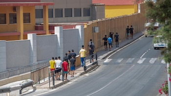 Buruaga sobre el centro de