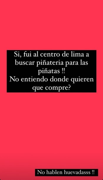 Samahara Lobatón compartió contundente mensaje.