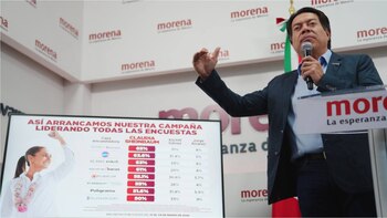 El líder de Morena en