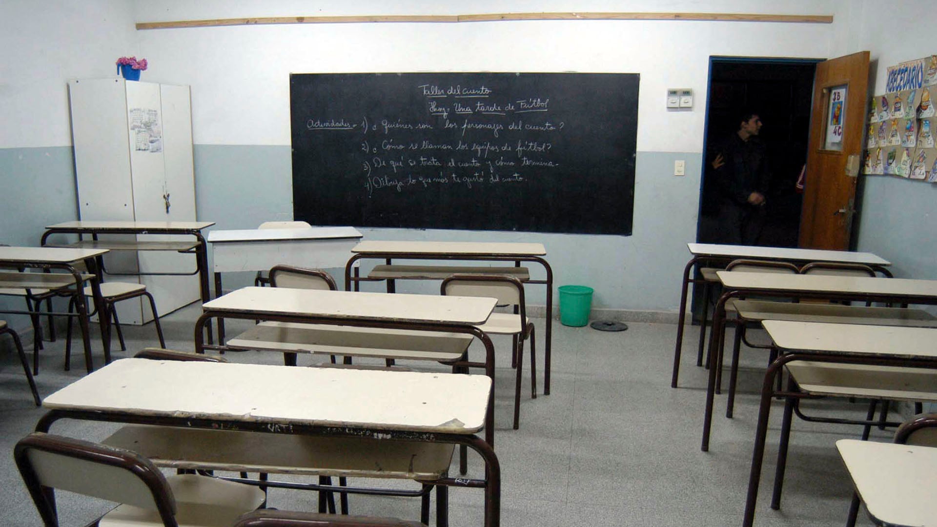 Inspectores confirmaron que los colegios bonaerenses públicos no abrieron sus puertas