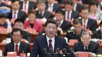 Xi jinping en un congreso
