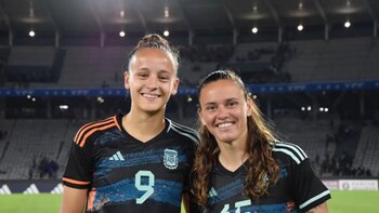 Gramaglia con Bonsegundo, una referente