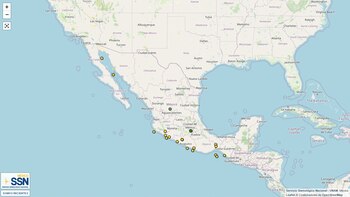 Sismos hoy lunes 18 de