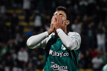 Deportivo Cali ganaba 2-1al minuto