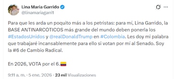 - crédito @linamariagarri1/X