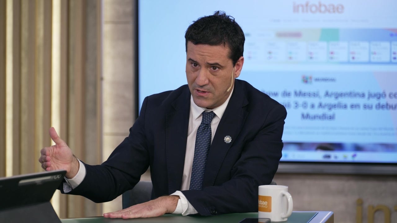 El senador radical bonaerense Maximiliano Abad (Infobae en Vivo)