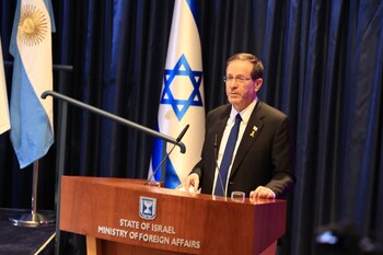 Isaac Herzog, presidente de Israel,
