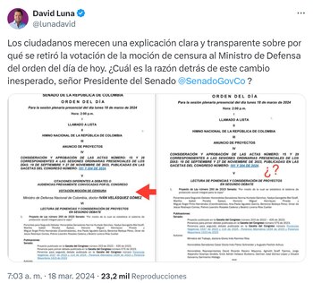 David Luna fue uno de