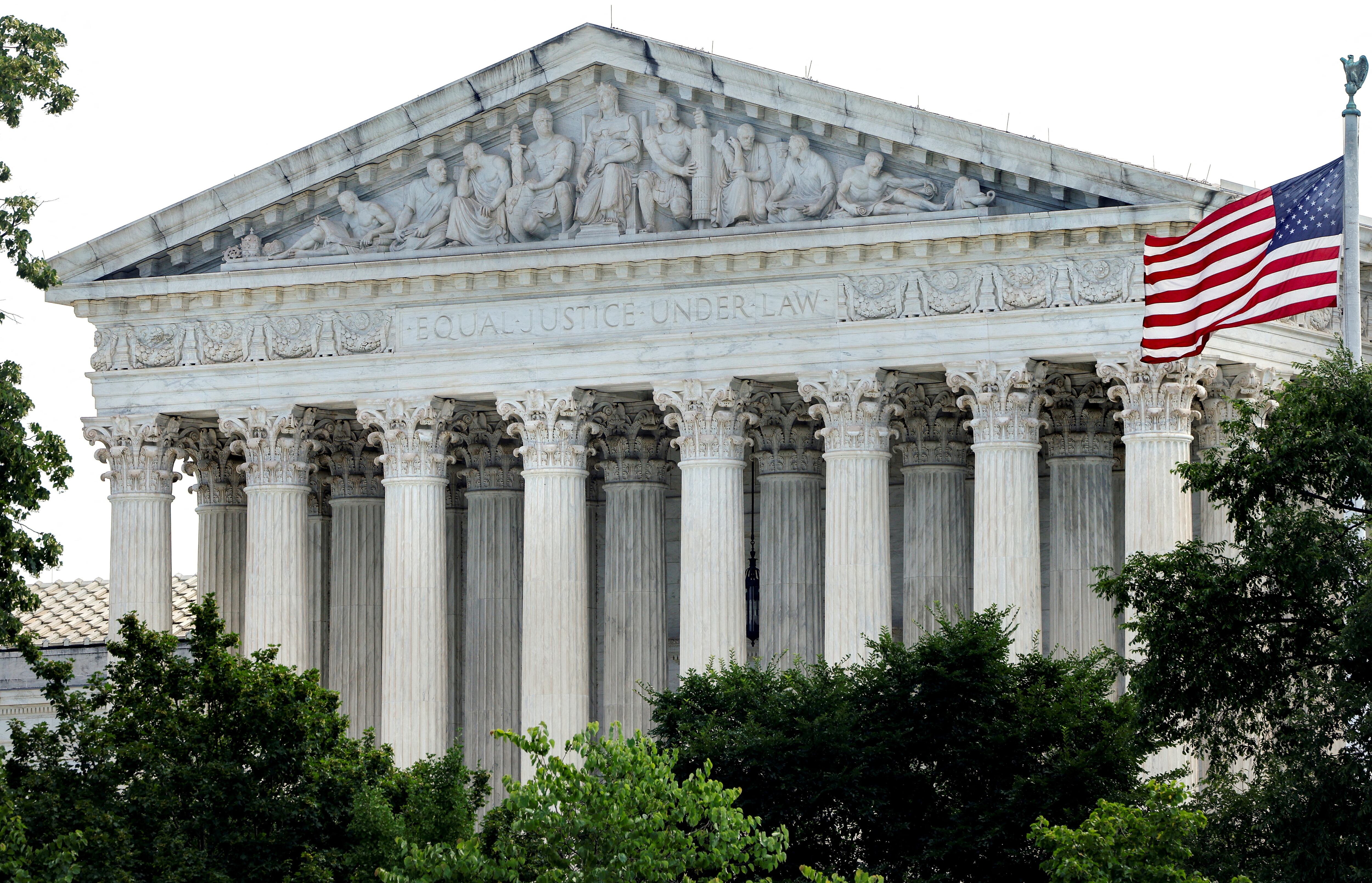 Vista del edificio de la Corte Suprema de Estados Unidos en Washington, EE. UU. (REUTERS/Evelyn Hockstein)