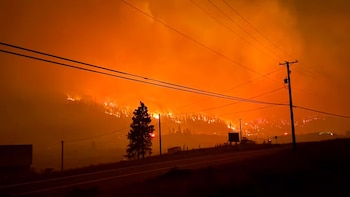 Incendios forestales en Columbia Británica