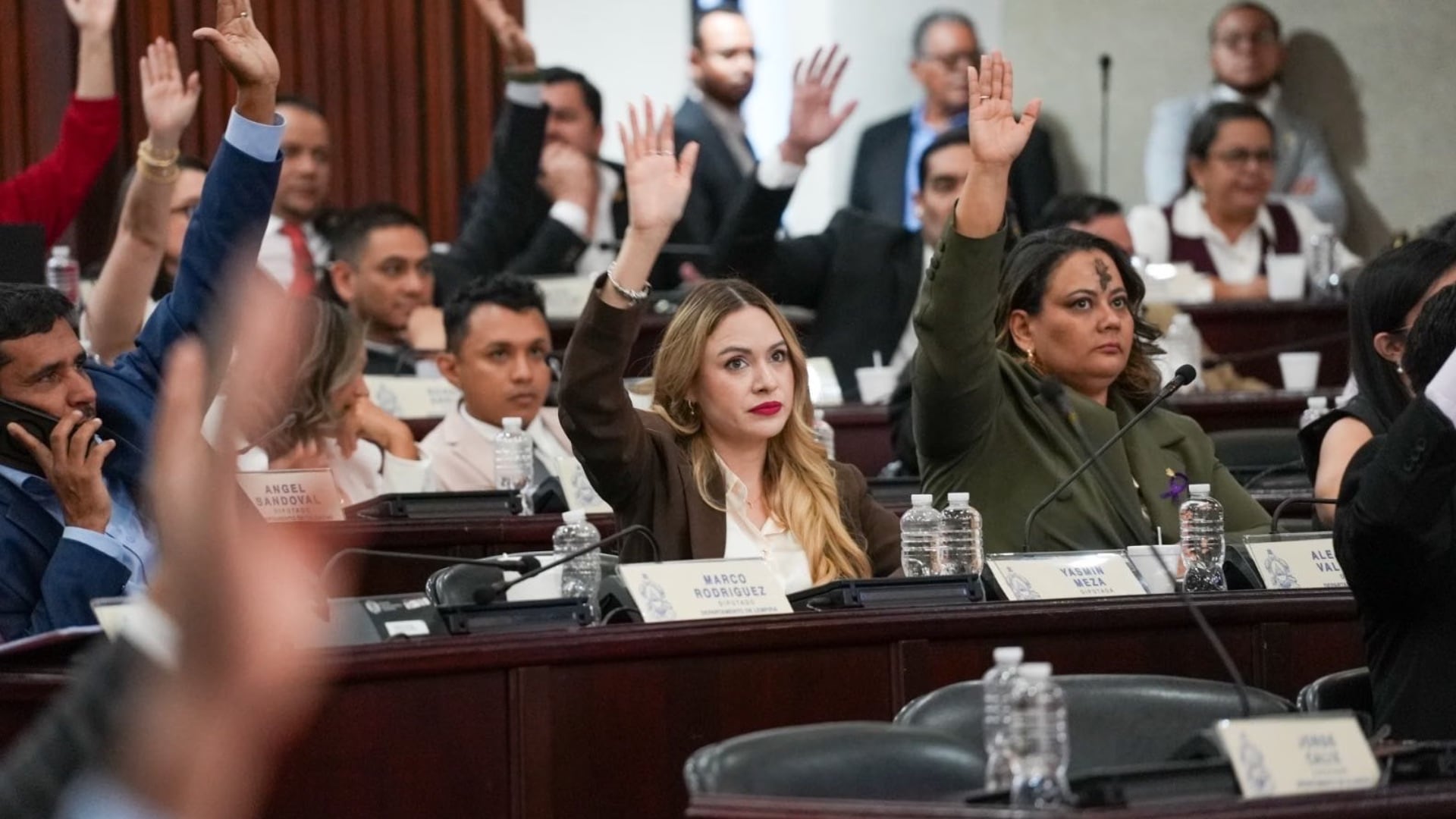 Diputados de distintos partidos políticos aparecen en los registros de deducciones salariales del Congreso Nacional.(FOTO: Hondudiario)