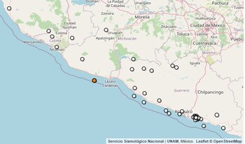 Temblor reportado en Michoacán. (SSN)