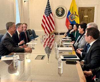 Las autoridades ecuatorianas se reunieron