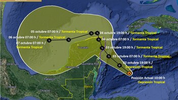 Se formó la Depresión Tropical