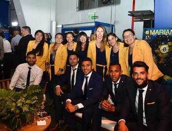 Los jugadores del plantel profesional