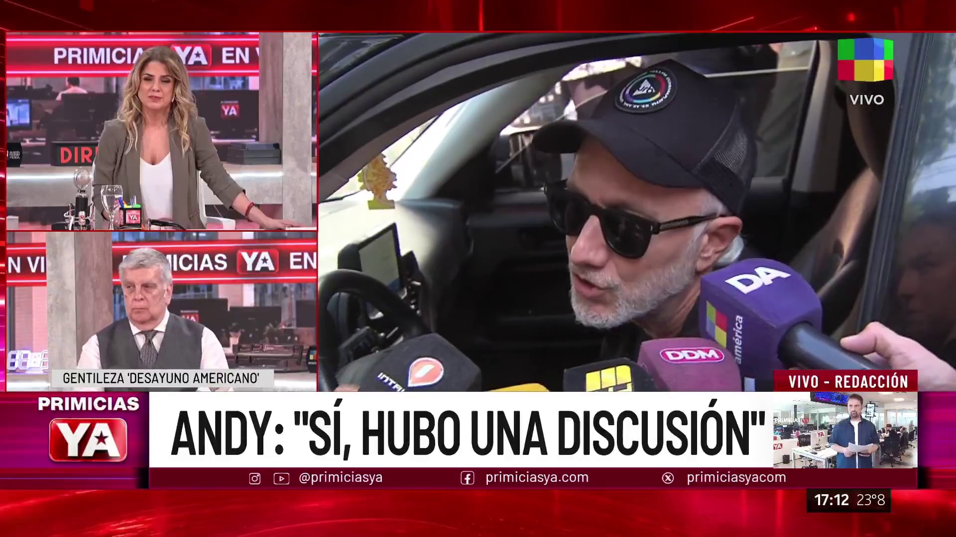 “Fue el programa más extraño que hice de PH”, admitió Andy Kusnetzoff tras el cruce entre Santiago Maratea y La China Ansa