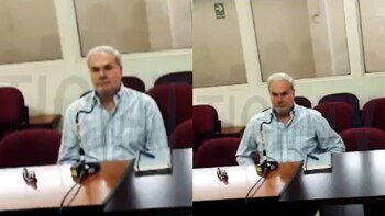 Mauricio Fernandini reaparece en audiencia