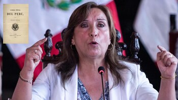 Dina Boluarte propone modificar el código Penal del Perú.