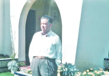 El actor mexicano Joaquín Pardavé