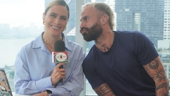 Usuarios en redes tunden a Marc Crosas por romántico mensaje a Valeria Marín tras salida de TUDN