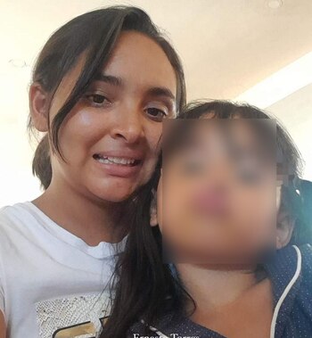 Marlén dejó a su hija