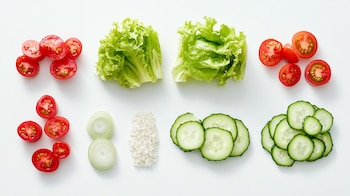 Verduras frescas como zanahorias baby