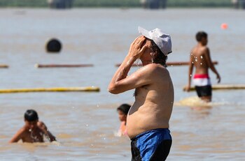 Ola de calor en Rosario,