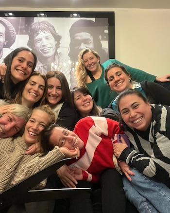 Luisana Lopilato y una sonrisa