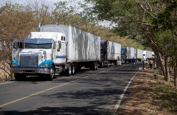 Los transportistas son atacados en