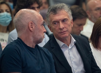 Horacio Rodríguez Larreta y Mauricio