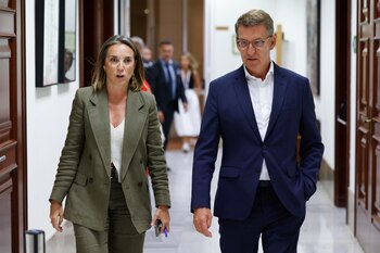 El presidente del PP, Alberto