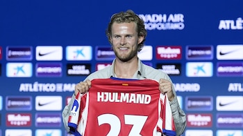 Hjulmand: "Necesitaba un nuevo reto, y el Atlético era el adecuado"