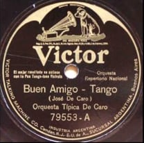 Se hizo fanático del tango