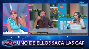 Magaly Medina destaca el discurso de Julián Alexander sobre Ethel Pozo y la fidelidad: “No le voy a fallar a ninguno de ellos”. Captura: Magaly TV La Firme.