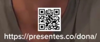 A través de ese código QR, se puede hacer la donación a los damnificados del terremoto en Colombia - crédito James Rodríguez