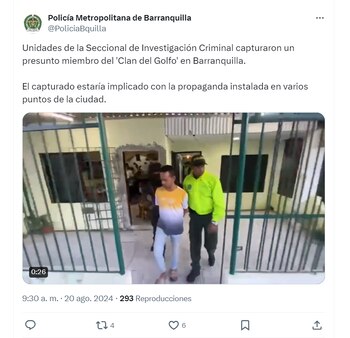 Desde el 12 de agosto