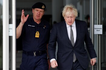 El primer ministro británico, Boris