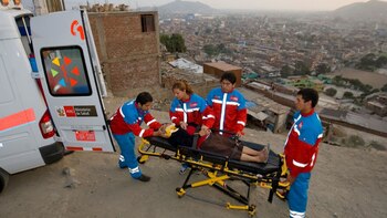 En accidentes o desastres, los