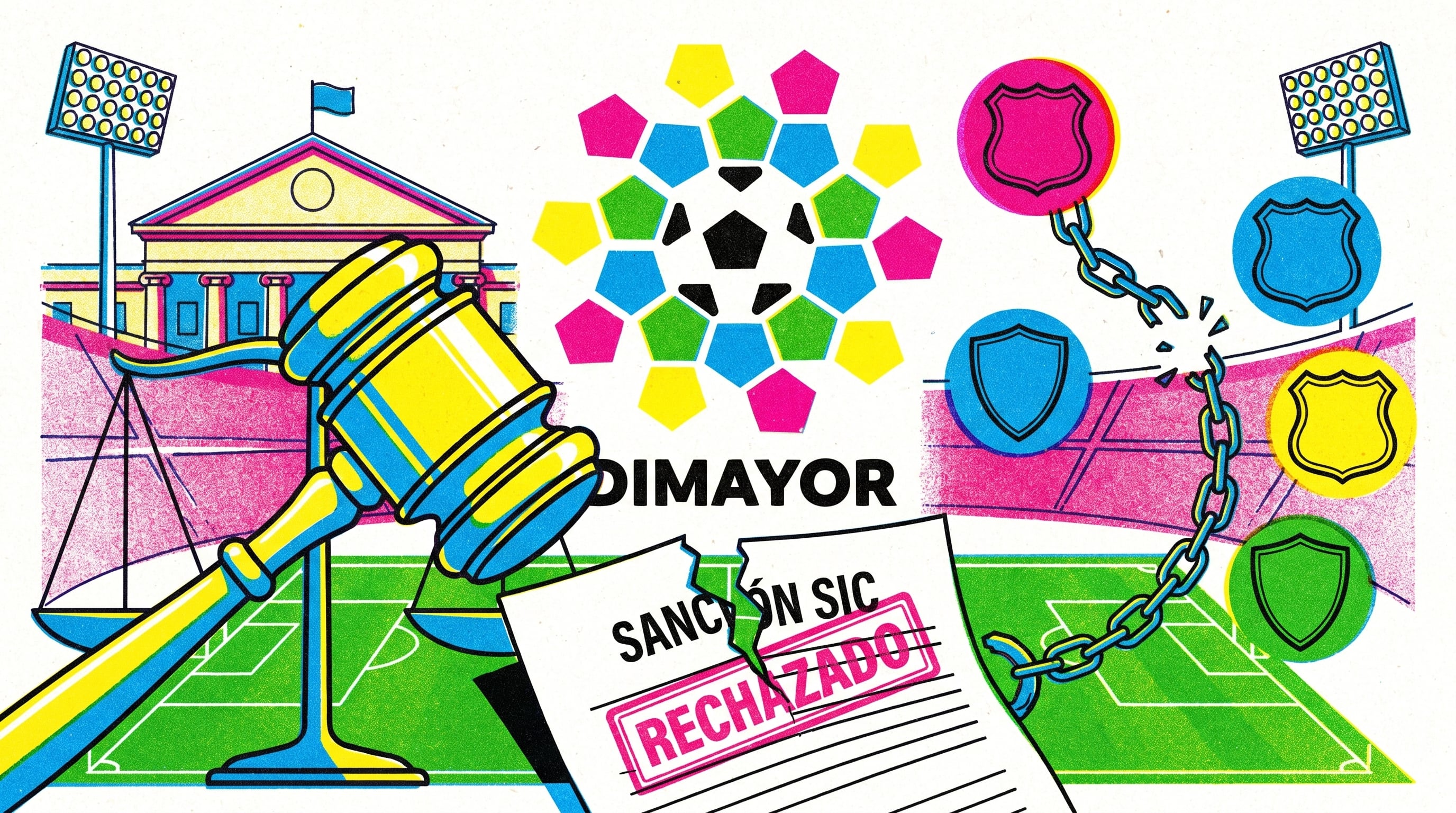 La Corte Constitucional dejó sin efecto la multa de más de $8.000 millones impuesta a la Dimayor y cinco clubes por un caso sobre el traspaso de jugadores- crédito Dimayor/VisualesIA