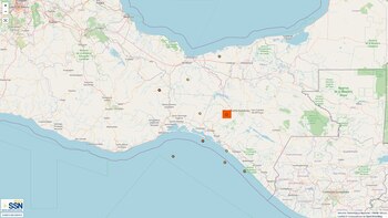 Temblor en México este jueves