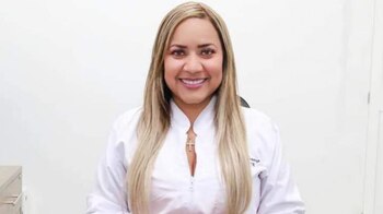 En la imagen Eimy Camargo.