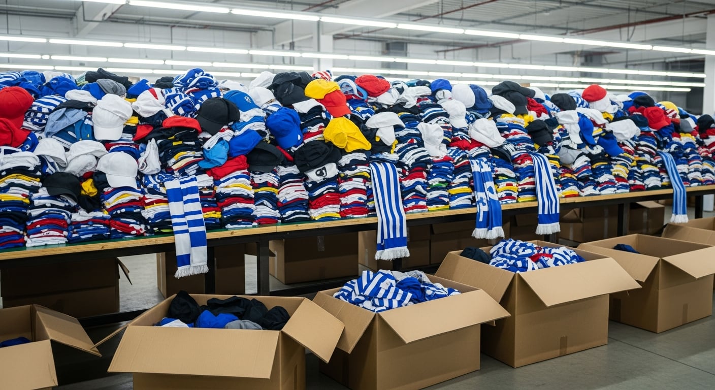 La CBP incautó 1.578 productos falsificados de la Copa Mundial de la FIFA 2026 en Indianápolis durante la primera semana de junio. (Imagen Ilustrativa Infobae)