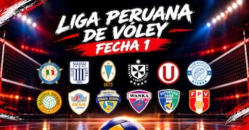 La fecha 1 de la primera fase de la Liga Peruana de Vóley 2026/2027 se jugará desde el sábado 17 de octubre.