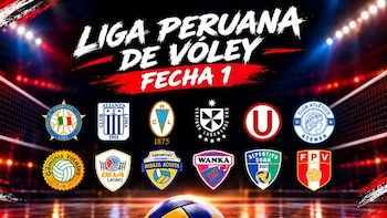 Liga Peruana de Vóley 2026/2027: así se jugará la fecha 1 de la primera fase del torneo