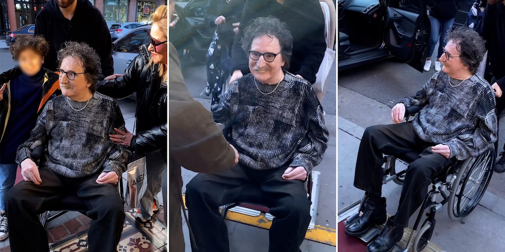 Charly García se prepara para la salida de su nuevo disco: de la sesión de fotos en un hotel al encuentro con sus fans - Infobae